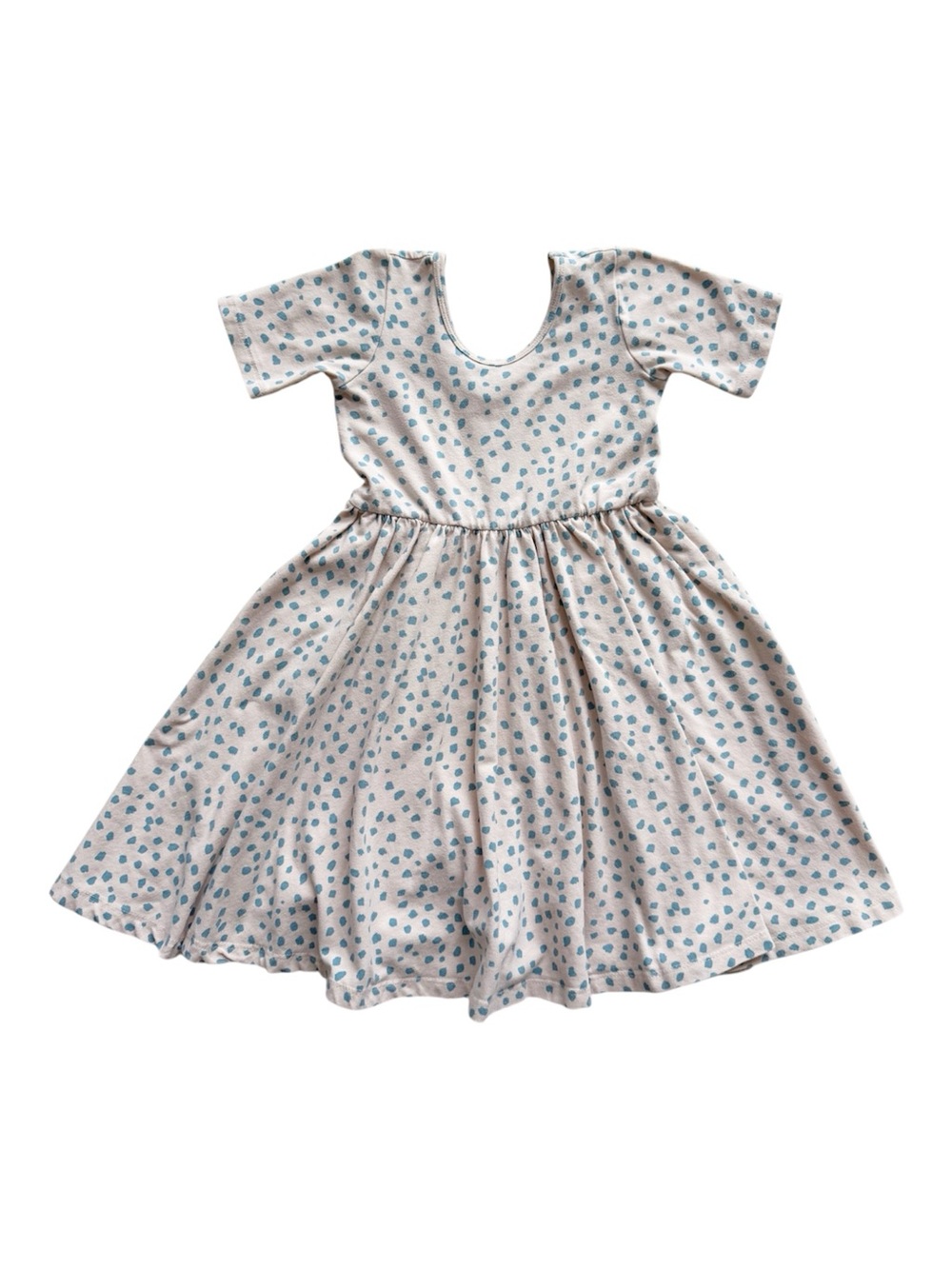 Alice + Ames Ballet Dress Blue Dot Print Size 6